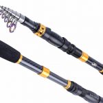 Sougayilang Telescopic Fishing Rod - 24 Ton Carbon Fiber Ultralight Fishing Pole with CNC Reel Seat
